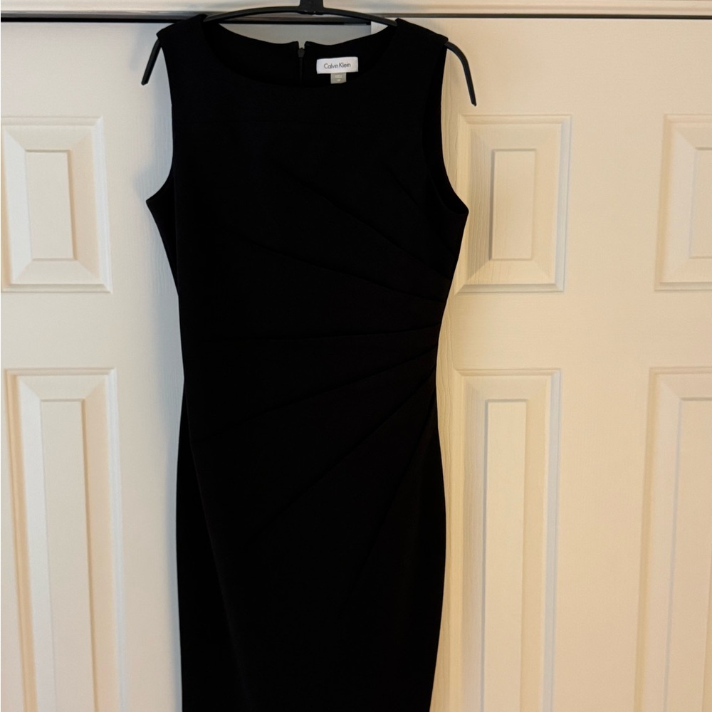 Calvin Klein Black Midi Dress